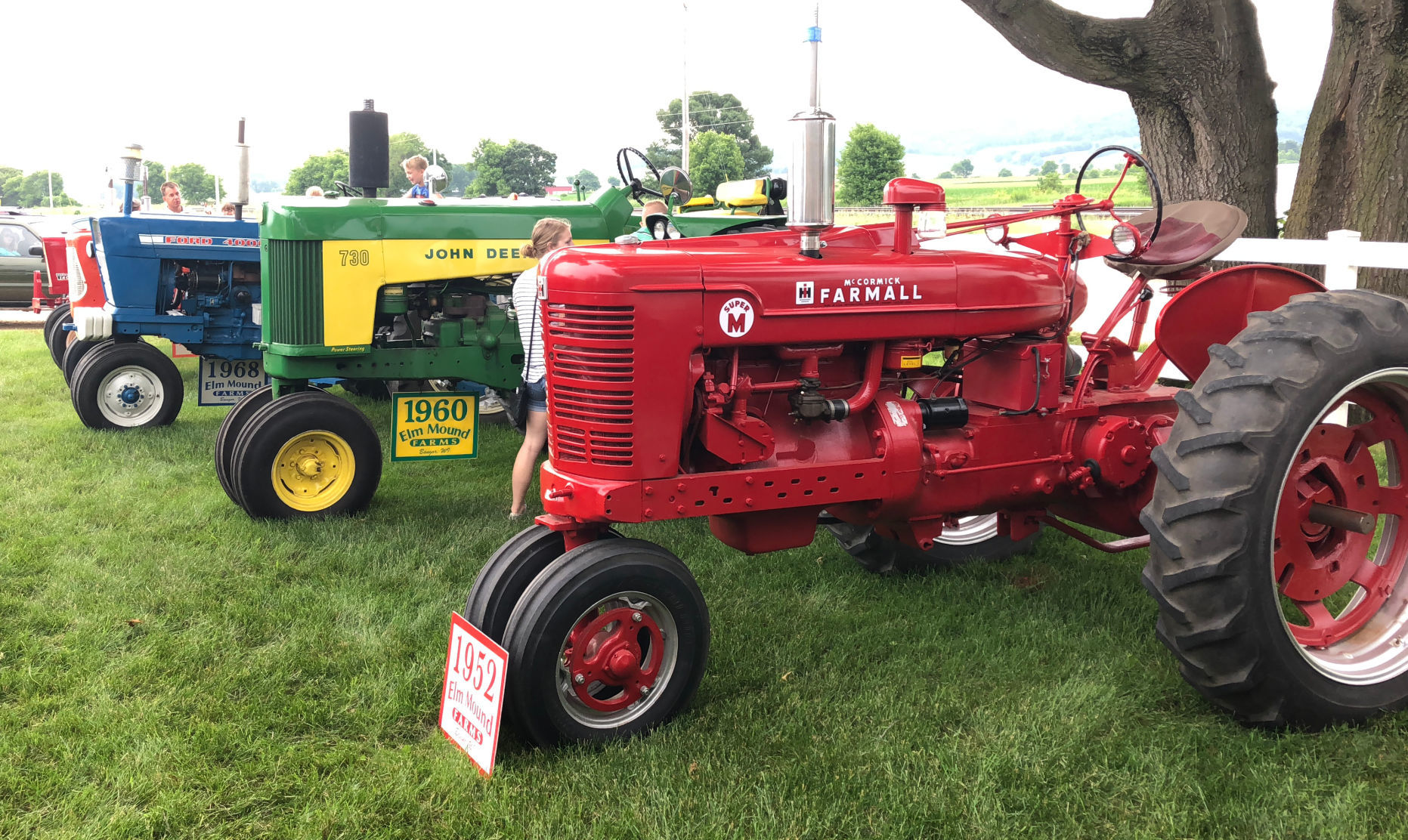 Antique tractors